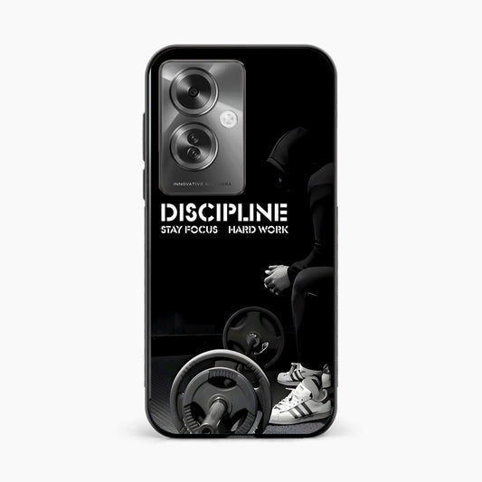 Discipline Stay Focused Oppo F25 Pro 5g Back Covers