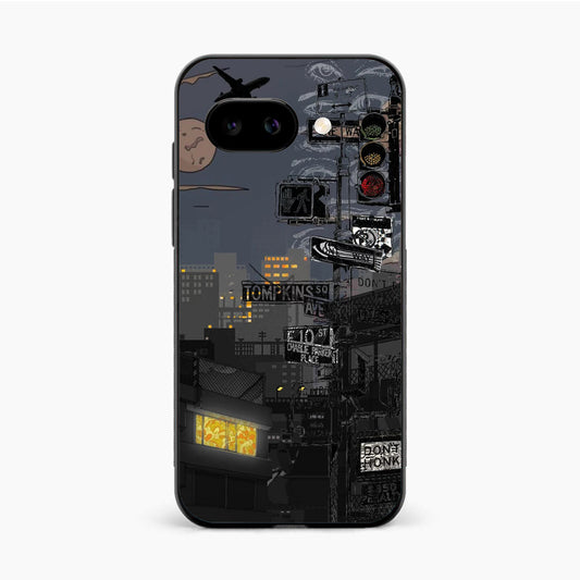 Midnight Street Vibes Google Pixel 9A Back Cover