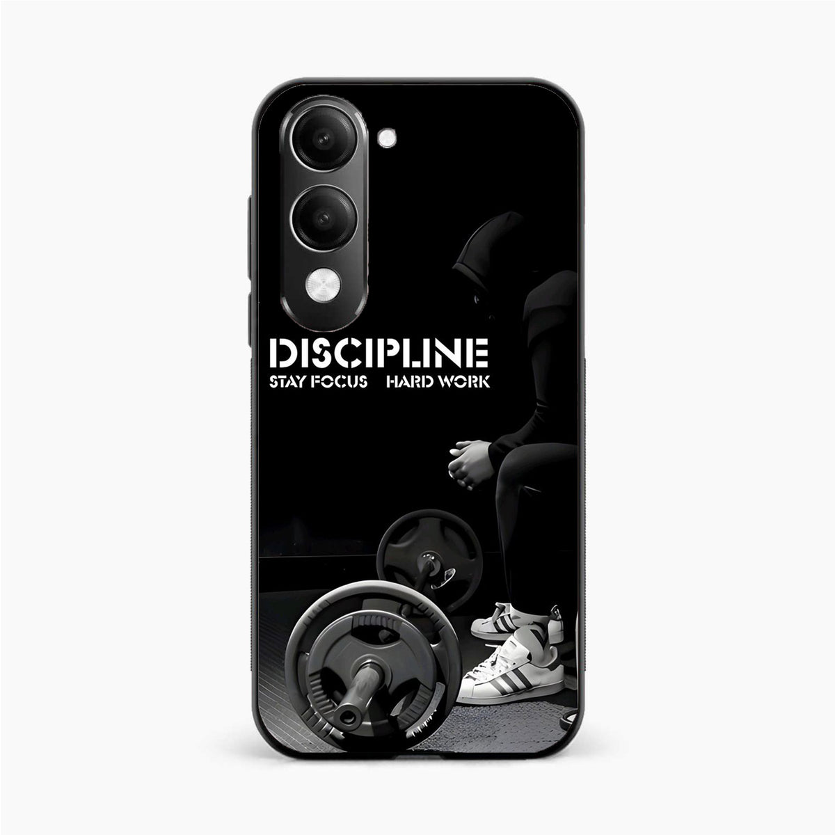 Discipline Stay Focused Vivo Y19s 5G Back Cover