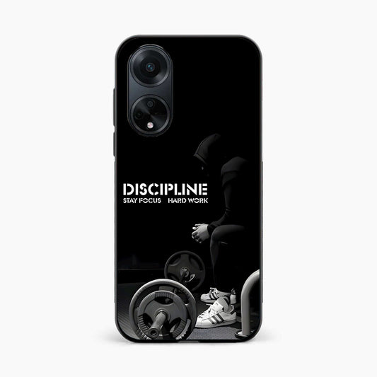 Discipline Stay Focused Oppo F23 Back Covers