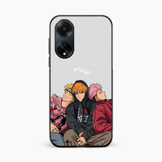 Ichigo x Naruto x Yuji Oppo F23 Back Cover