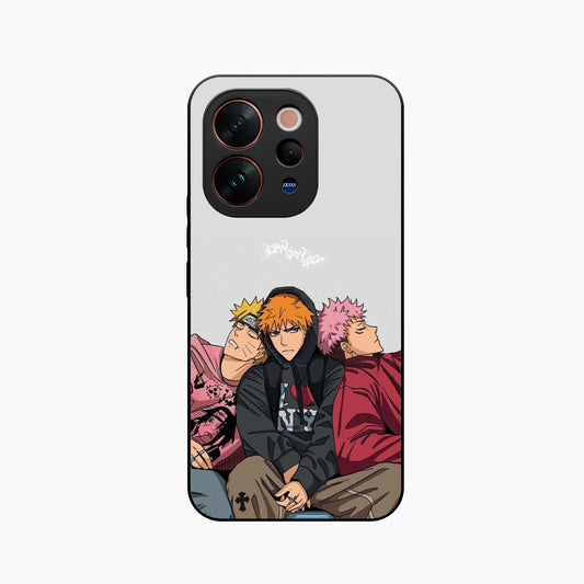 Ichigo x Naruto x Yuji Vivo V70 5G Back Cover