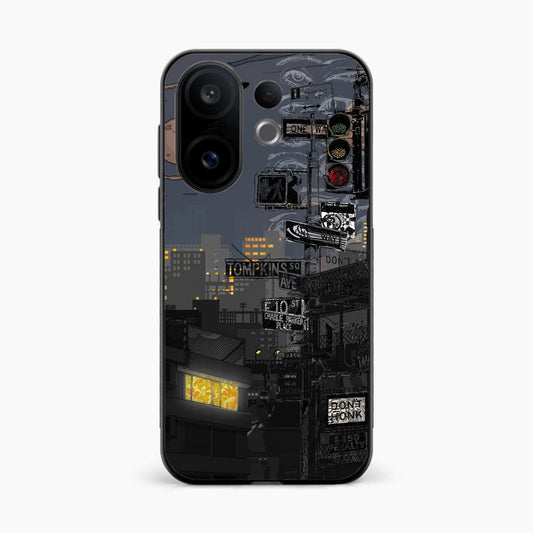 Midnight Street Vibes Vivo V60 5G Back Cover