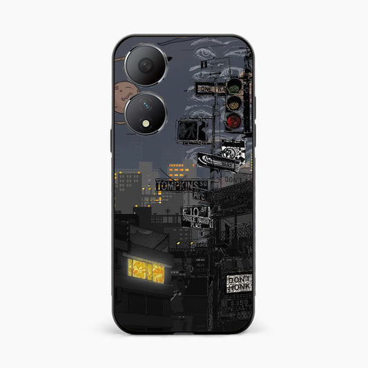 Midnight Street Vibes Oppo A78 5g Back Covers