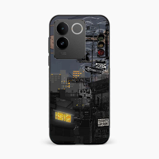 Midnight Street Vibes Vivo T2 Pro 5G Back Cover