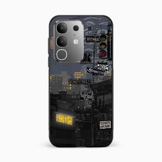 Midnight Street Vibes Vivo T4x 5G Back Cover