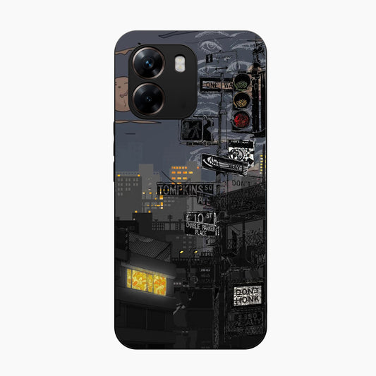 Midnight Street Vibes Oppo A6x 5G Back Cover