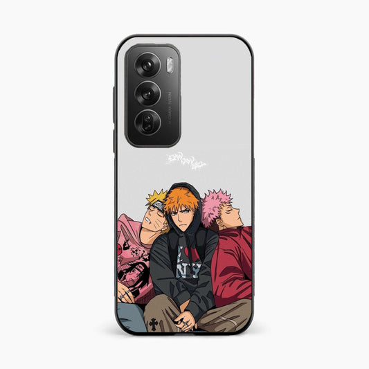 Ichigo x Naruto x Yuji Oppo Reno 12 Pro 5G Back Cover