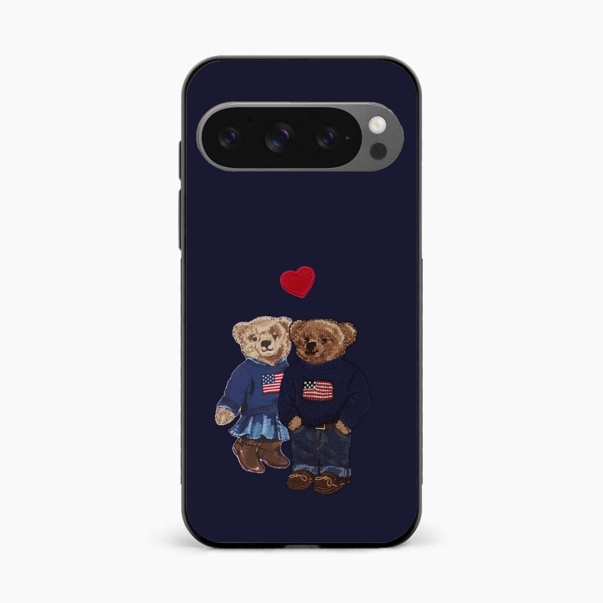 Mini Love Bears Google Pixel 9 Pro XL Back Cover