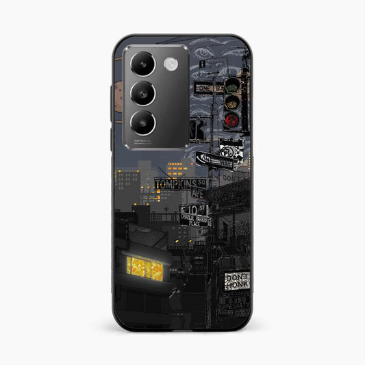 Midnight Street Vibes Vivo T3 5G Back Cover