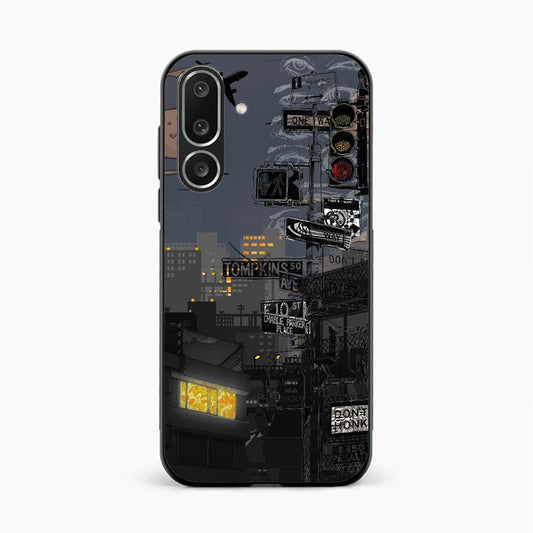 Midnight Street Vibes Samsung F56 Back Cover