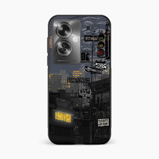 Midnight Street Vibes Oppo F25 Pro 5g Back Covers