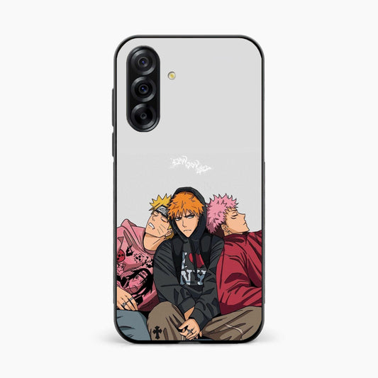 Ichigo x Naruto x Yuji Samsung A37 5g Back cover