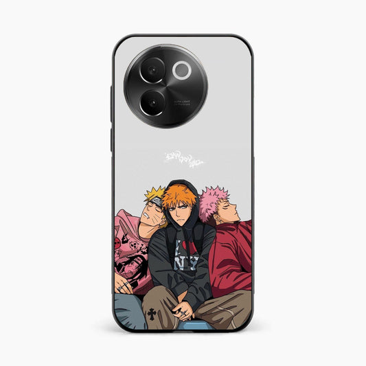 Ichigo x Naruto x Yuji Vivo V30e 5g Back Cover