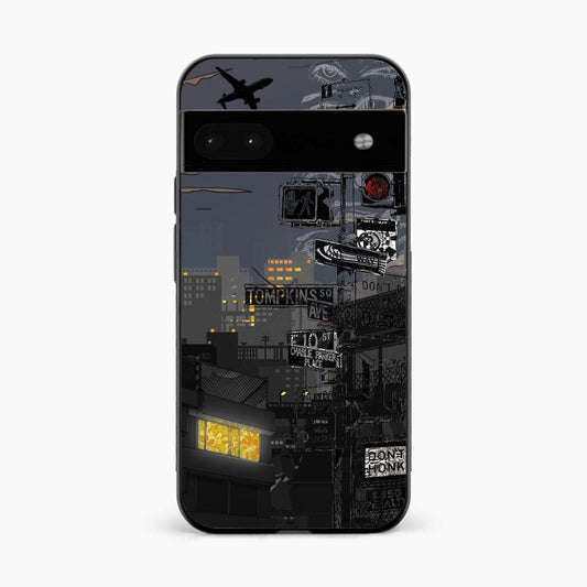 Midnight Street Vibes Google Pixel 8A Back Cover