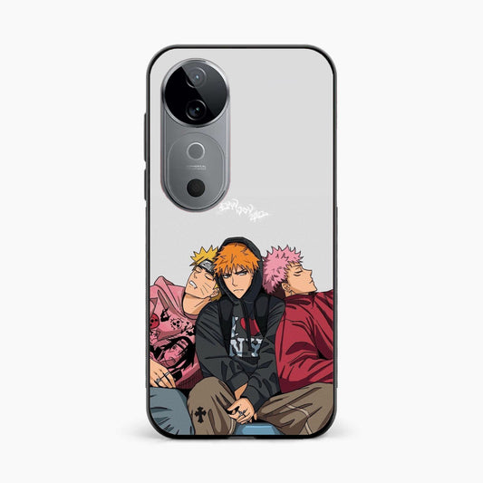 Ichigo x Naruto x Yuji Vivo V40 5G Back Cover