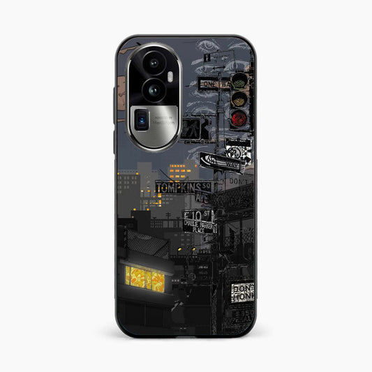 Midnight Street Vibes Oppo Reno 10 Pro Plus 5G Back Cover