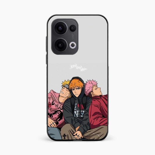 Ichigo x Naruto x Yuji Oppo Reno 13 5G Back Cover