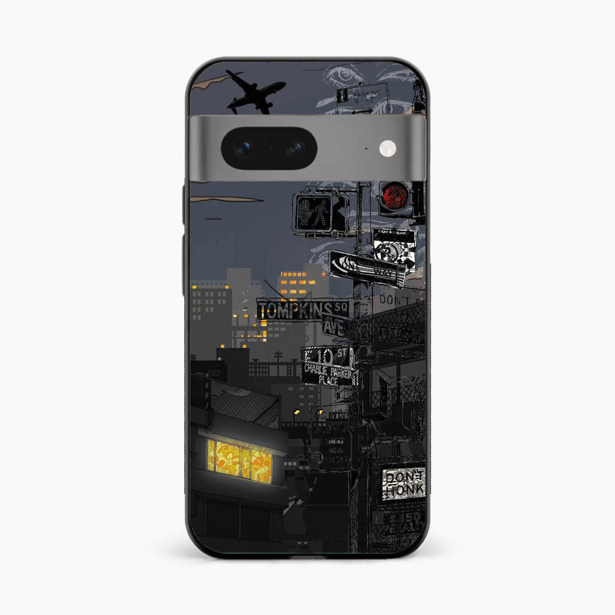 Midnight Street Vibes Google Pixel 8 Back Cover