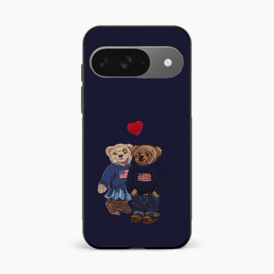 Mini Love Bears Google Pixel 9 Back Cover