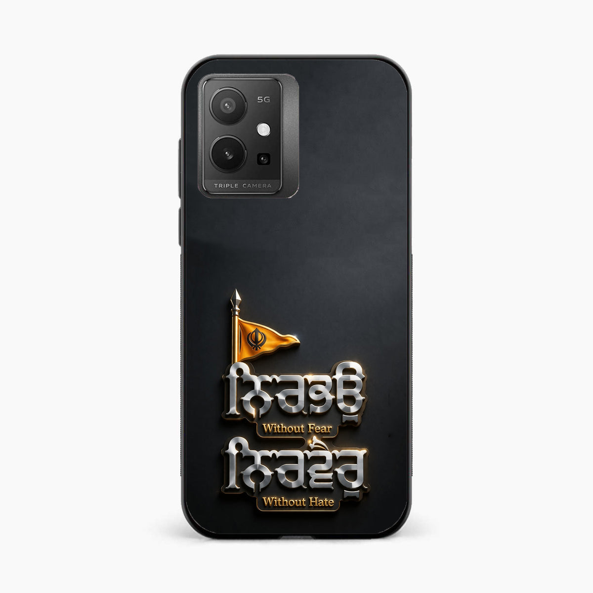 Khalsa Pride–Nirbhau Nirvair Vivo T1 Back Cover