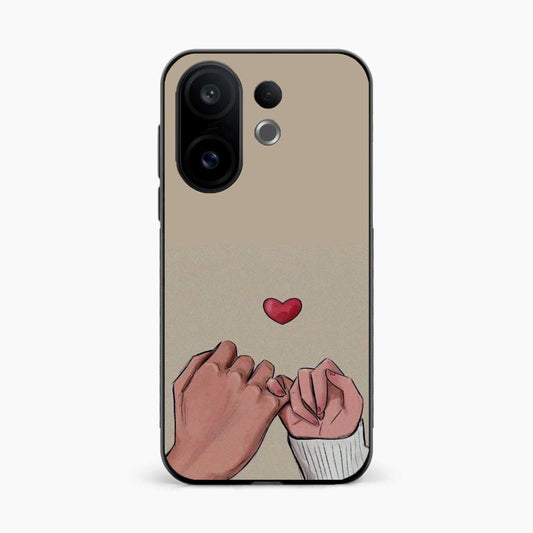 Heart Hands Love Vivo V60 5G Back Cover