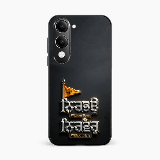 Khalsa Pride–Nirbhau Nirvair Vivo Y19s 5G Back Cover
