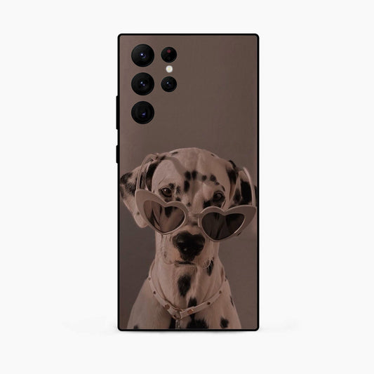 Classy Dalmatian Pup Samsung S25 Ultra Back Cover