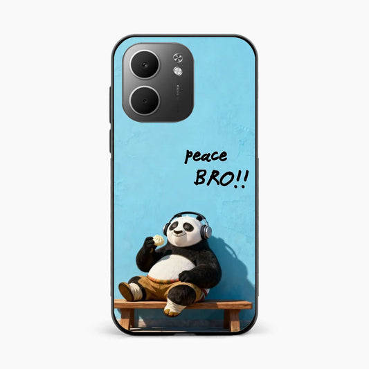 Peace Bro Panda Oppo A5x 5G Back Cover