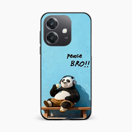 Peace Bro Panda Oppo A3 5G Back Cover