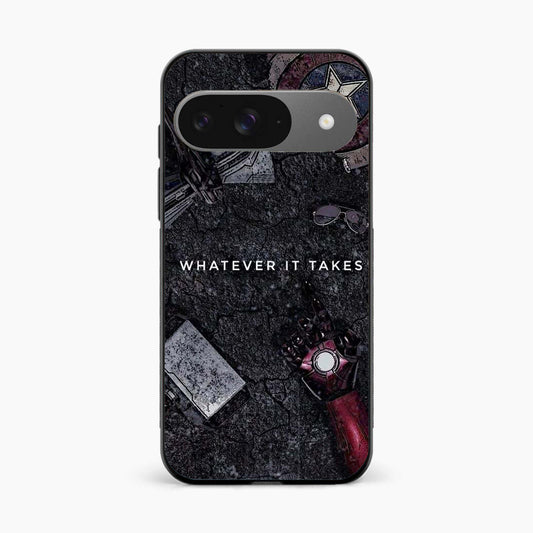 Marvel Inspired Dark Google Pixel 9 Back Cover