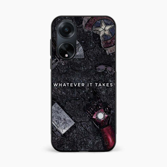 Marvel Inspired Dark Oppo F23 Back Covers