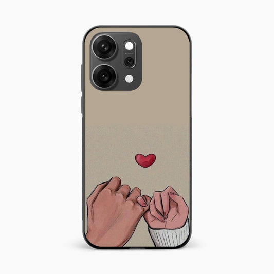 Heart Hands Love Oppo Reno 14 Pro 5G Back Cover