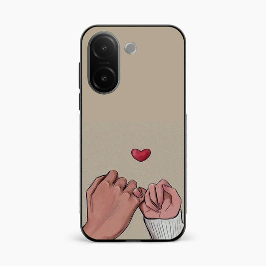 Heart Hands Love Vivo V60e 5G Back Cover