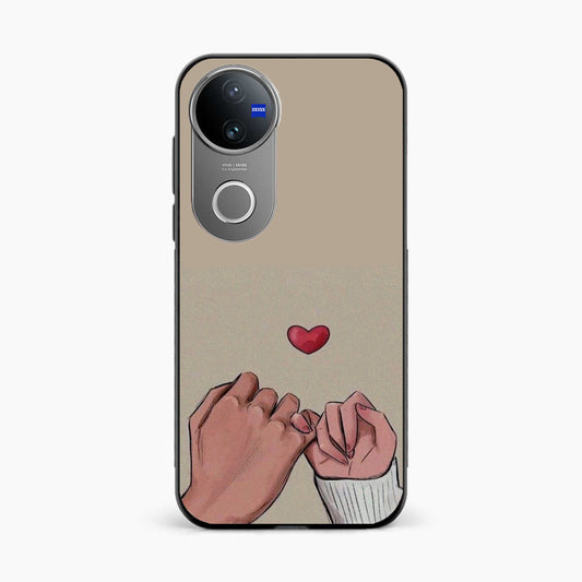 Heart Hands Love Vivo V50 5g Back Cover