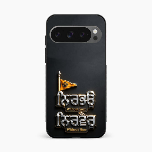 Khalsa Pride–Nirbhau Nirvair Google Pixel 9 Pro Back Cover