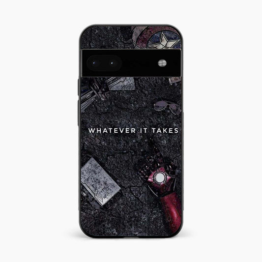 Marvel Inspired Dark Google Pixel 8A Back Cover