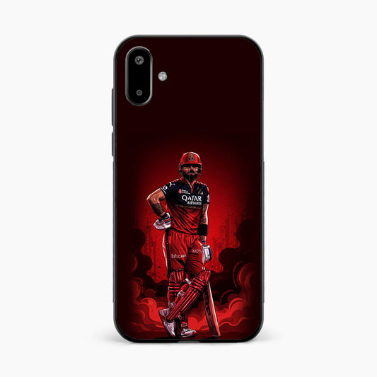 King Kohli Red Art Samsung M07 5g Back Cover