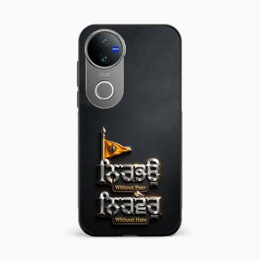 Khalsa Pride–Nirbhau Nirvair Vivo V50 5g Back Cover