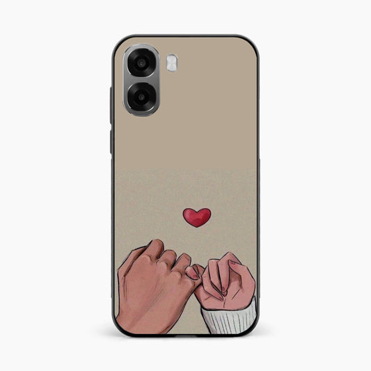 Heart Hands Love Oppo K14x 5G Back Cover
