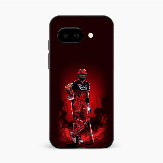 King Kohli Red Art Google Pixel 9A Back Cover