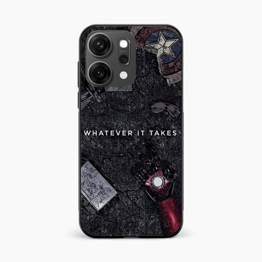 Marvel Inspired Dark Oppo Reno 14 Pro 5G Back Cover