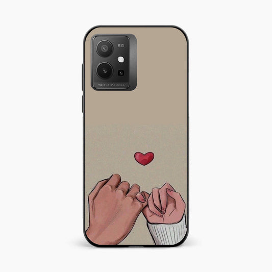 Heart Hands Love Vivo T1 5G Back Cover