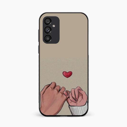 Heart Hands Love Samsung A55 Back Cover