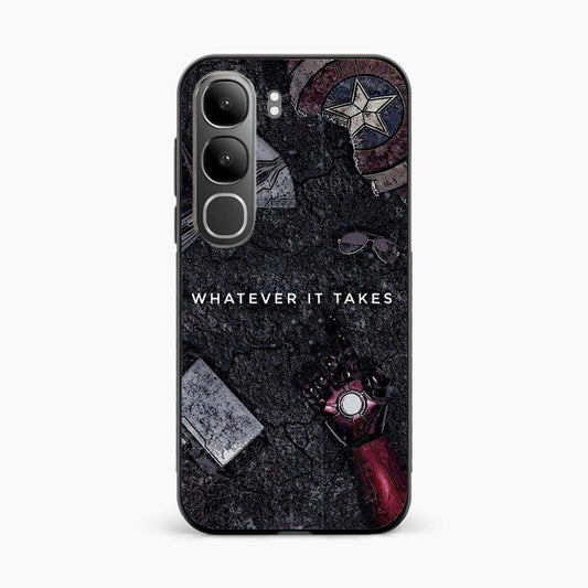 Marvel Inspired Dark Vivo Y31 5G Back Cover