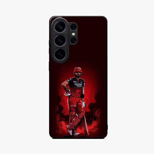 King Kohli Red Art Samsung S26 Ultra Back Cover