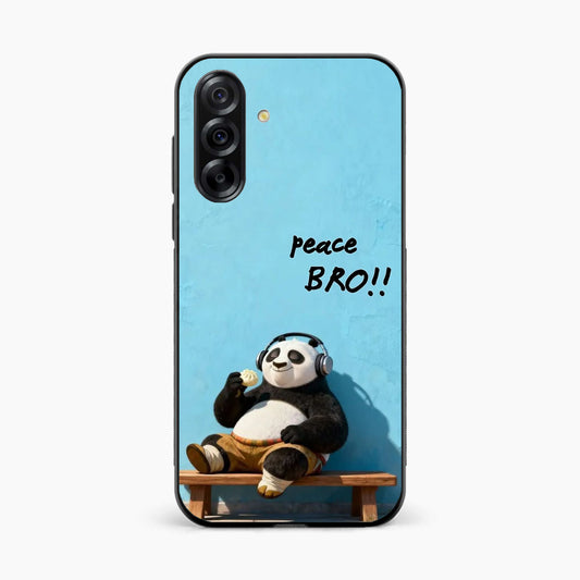 Peace Bro Panda Samsung A37 5g Back cover