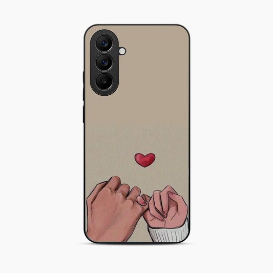 Heart Hands Love Samsung M56 Back Covers