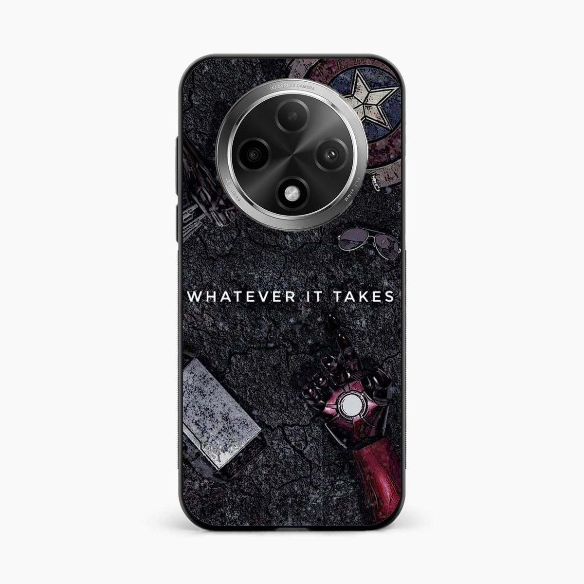 Marvel Inspired Dark Oppo F27 Pro Plus 5g Back Covers