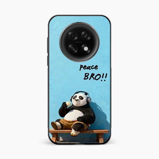 Peace Bro Panda Oppo F31 Pro Plus 5G Back Cover